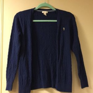 U.S. polo association sweater cardigan